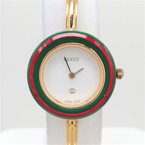 gucci 1100 bezel|Gucci interchangeable bezel.